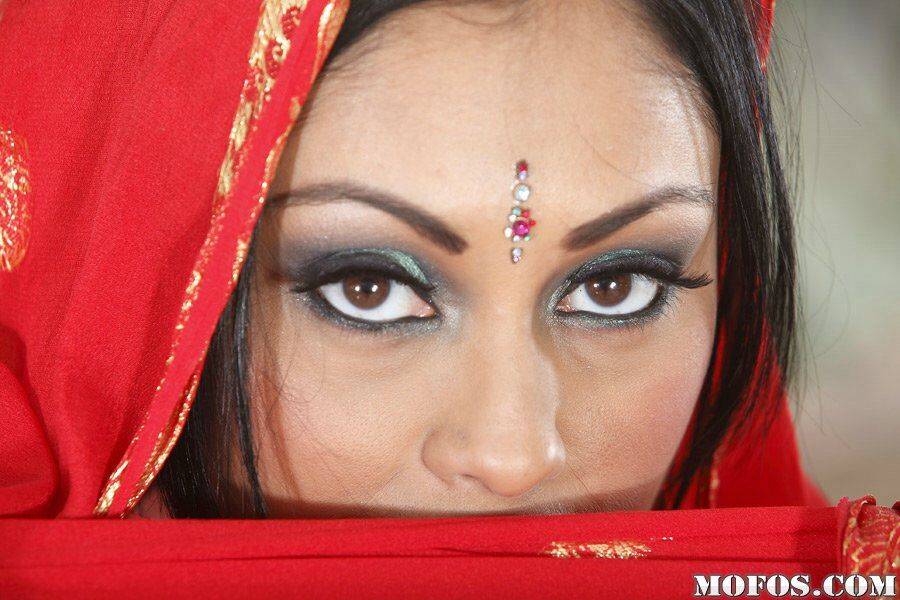 Hot MILF Priya Anjeli Rai revealing her big round boobs and juicy slit - #1