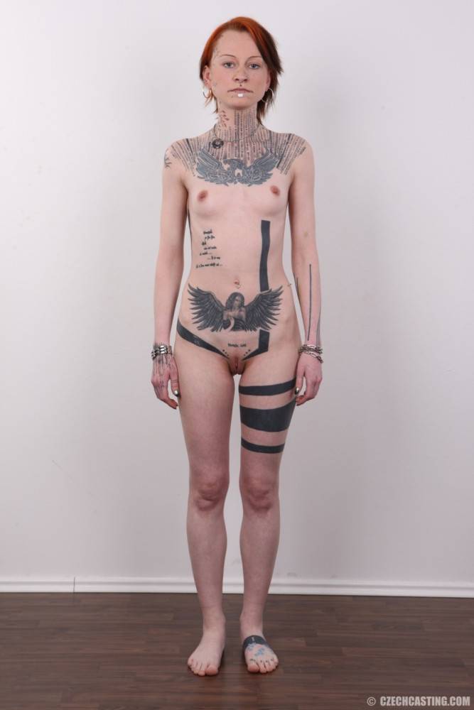 Tereza is one of a kind. he skin is covered with a wild variety of tattoos and m - #14