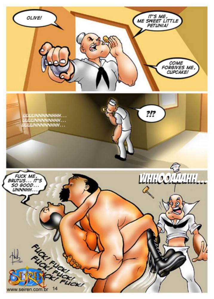 Anime comics of popeye in the ballet instructor - #8