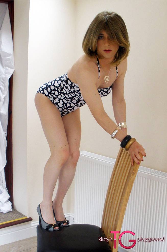 Hot horny tgirl kirsty showing off her tight fit body - #2