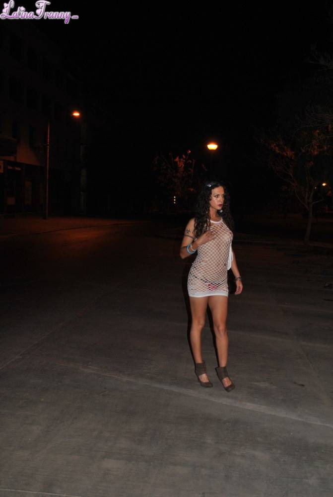 Nikki posing as a street prostitute - #10