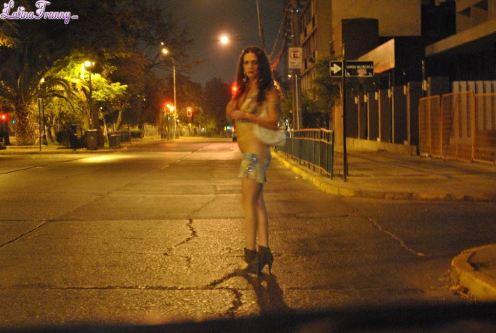 Nikki posing as a street prostitute - #9
