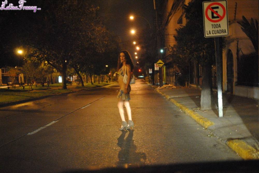 Nikki posing as a street prostitute - #12