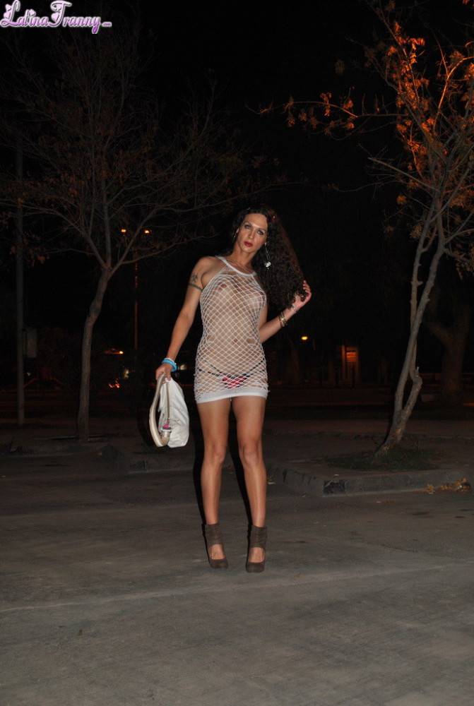 Nikki posing as a street prostitute - #6