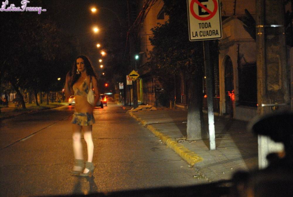 Nikki posing as a street prostitute - #2