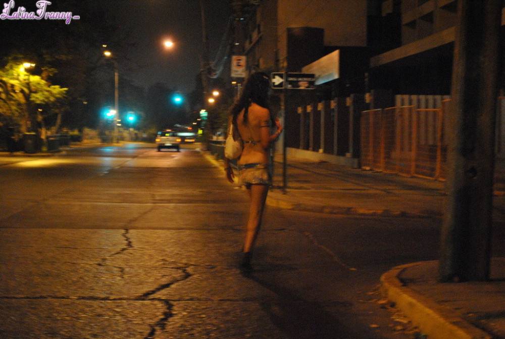 Nikki posing as a street prostitute - #11