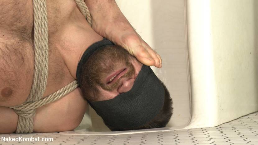 Loser gets his head shoved in the urinal before he's fucked! - #10