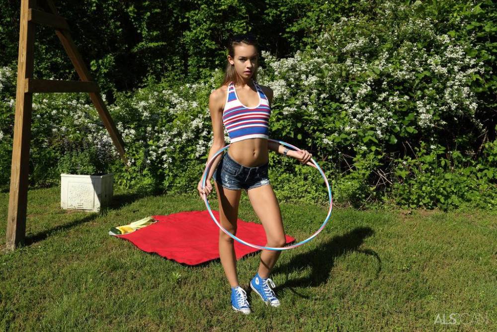 Charity Crawford In Hula And Hooping - #3