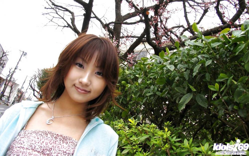 Stunning japanese youthful Haruka Morimura shows tiny tits and hot ass - #5