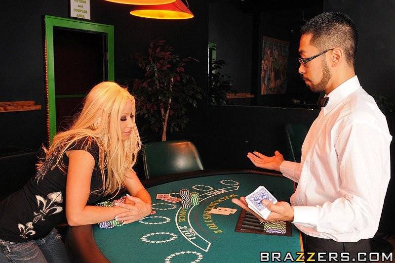 Sexy Bodied Busty Blonde Gina Lynn Gets Fucked Hardcore Style At The Casino - #11