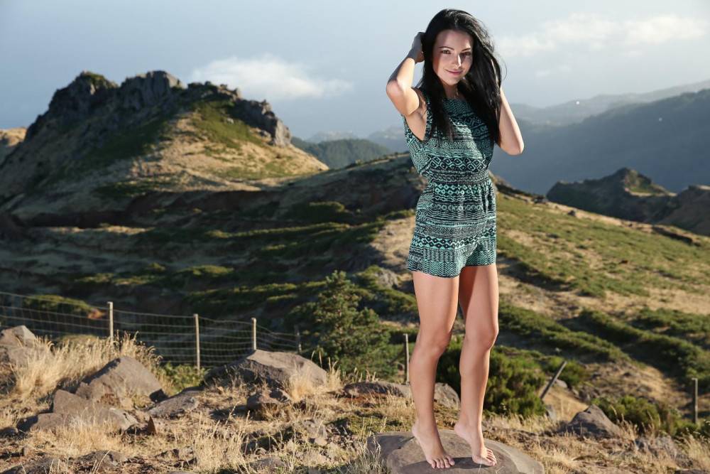 Lovely Sapphira Will Never Let You Down! Even When She Is On The Top Of Some Mountain In Madeira, She Will Quickly Get Naked And Show You Everything You Need! - #2