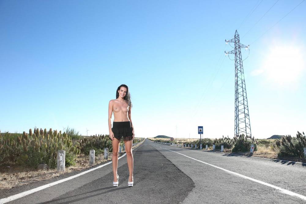 Beautiful And Naked Girl Standing By The Road? Itâ€™s Every Driverâ€™s Dream! This Is Another Of The Photosets We Took During Our Trip To Madeira, Enjoy! - #12