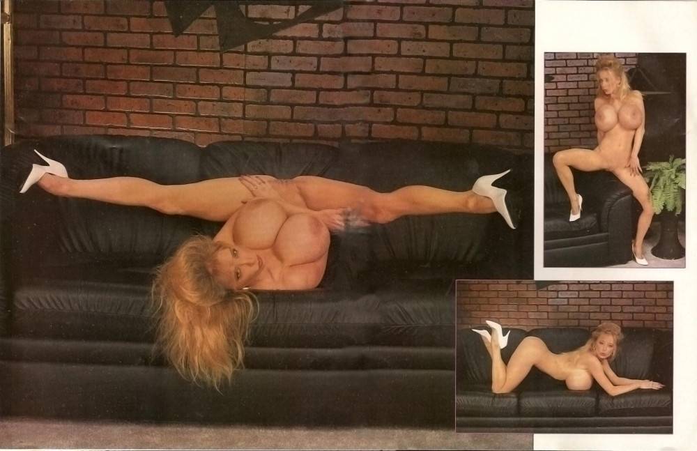 Wendy Whoppers classic giant tits in a magazine - #5