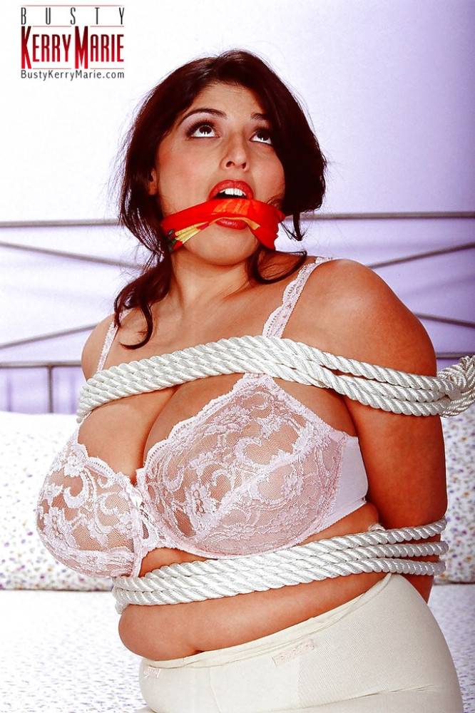 Stunning brittish milf Kerry Marie in lingerie in hot bdsm sex - #3
