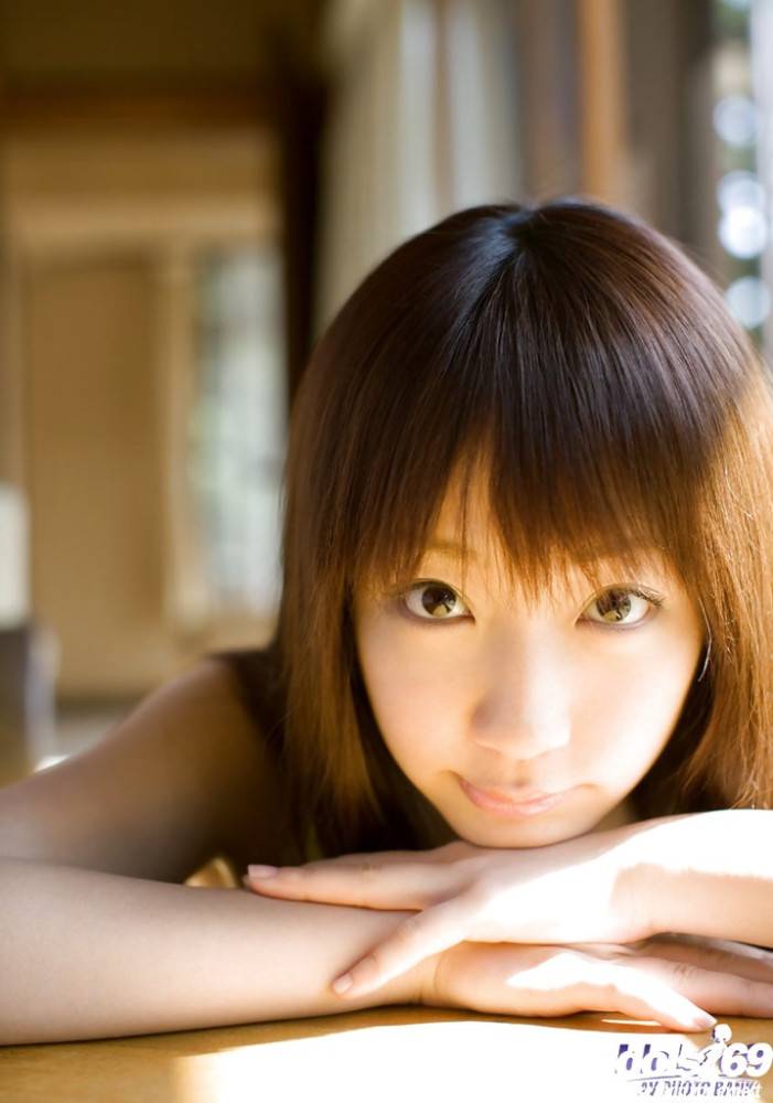 Foxy japanese teen Hina Kurumi in sexy lingery spreading pussy - #8