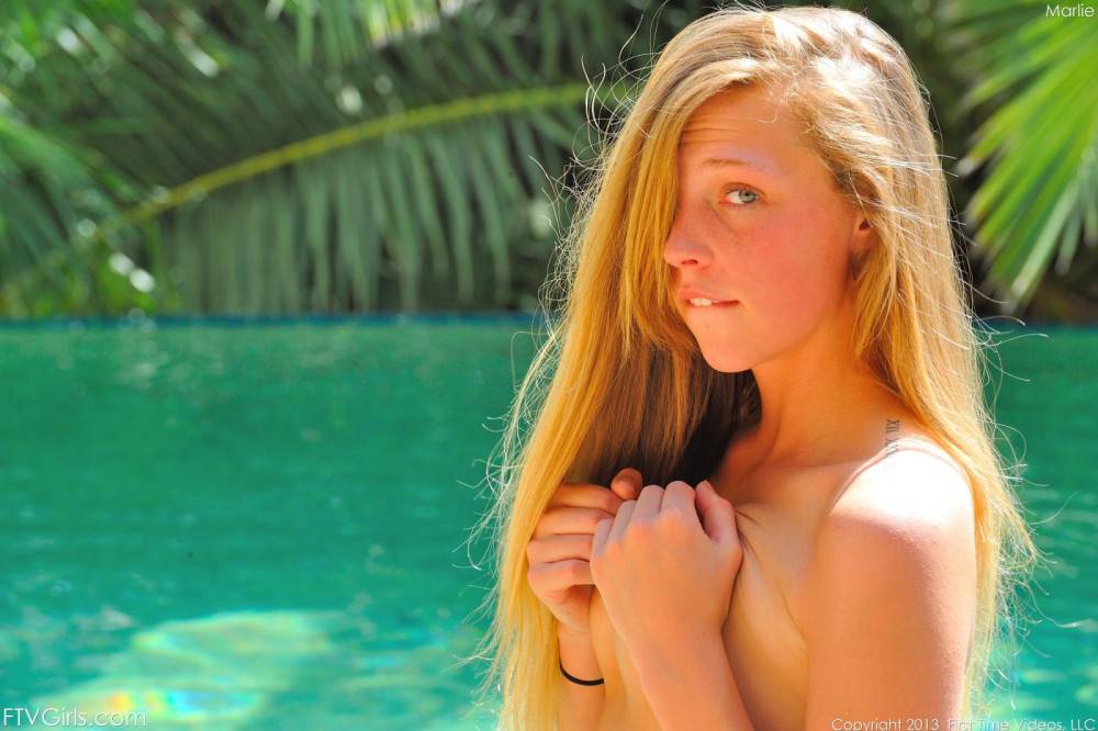 Perky Blonde With A Great Teen Bod Marlie FTV Is Exposing Every Inch Of Her Body - #12