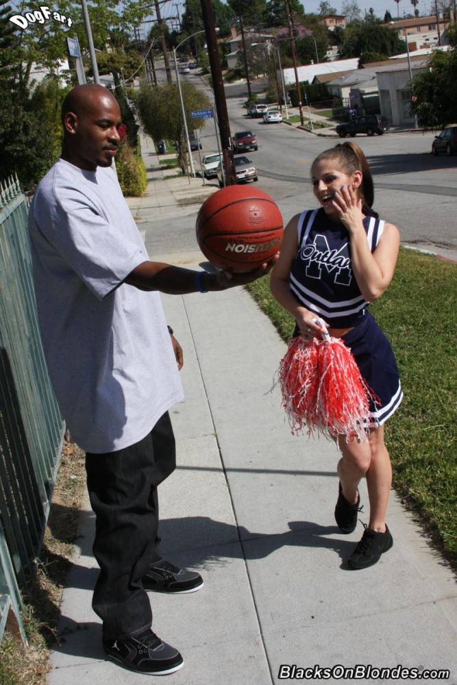 Cute Girl In A Cheerleader Uniform Tommie Ryden Gets Tons Of That Black Cock Inside Her - #11
