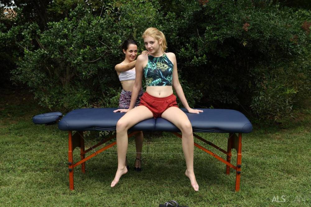 Freya Von Doom & Lena Anderson In Massage Therapy - #2