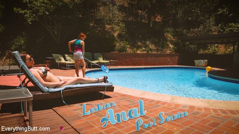 Lesbian anal pool service: sovereign syre trains penny pax's ass - #2