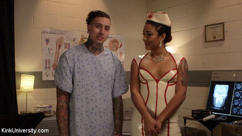 Latex nurse daisy ducati and ruckus give you a peek into kinky medical play! - #5