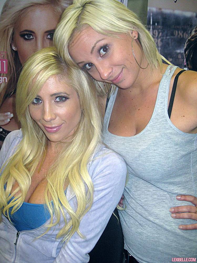 Cute Lexi Belle And Other World Famous Pornstars Posing Clothed And Smiling - #4