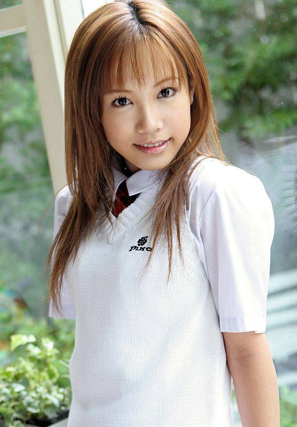 Seductive Asian Schoolgirl Reika Shiina Tempts With Her Cotton Panties And Little Boobies. - #1