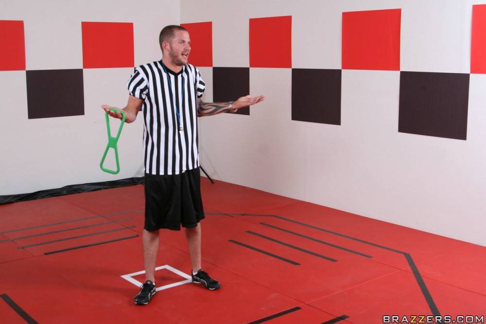 Two Busty Aggressive Sexbombs Nikki Benz And Alanah Rae Get Nailed By Hot Referee - #12