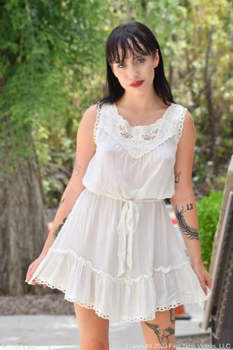 Vanna in Tattooed Whites by FTV Girls on nudepicso.com