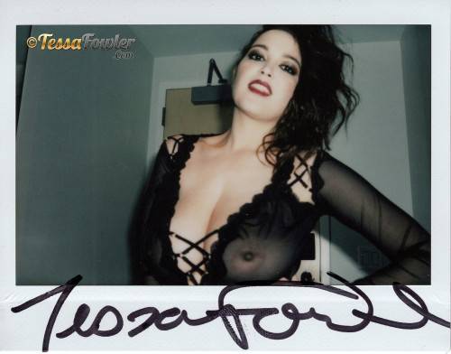 Tessa Fowler Big Tits Pics From Polaroids Set on nudepicso.com