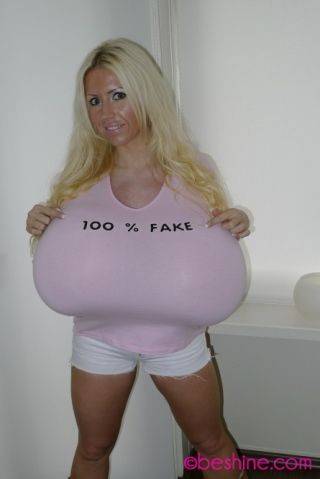 Huge fake tits - Germany on nudepicso.com