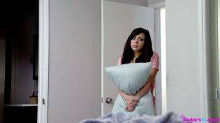 Coed whitney wright sneaks into her parents bedroom on nudepicso.com