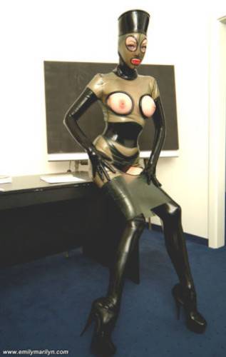 Bizarre emily marilyn in classroom on nudepicso.com