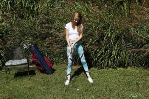 Hannah Hays In Teeing Off on nudepicso.com