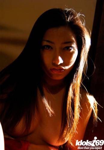 Very attractive japanese babe Ran Asakawa baring small tits and sexy butt - Japan on nudepicso.com