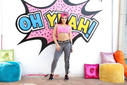 Sylphlike american teen Kimber Woods revealing small tits and hot ass - Usa on nudepicso.com