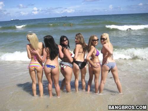 Megan Moore, Mia Lelani And Holly Sampson Go Home For A Fuck After Bikini Contest on nudepicso.com