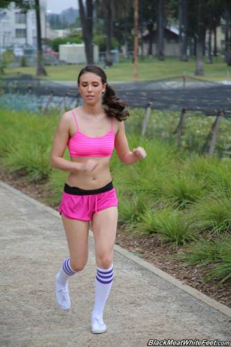 It Ain't Easy For Casey Calvert To Keep Up That Top Notch Physique. She's Always Running And Keeping Her Body Fit, And It Looks As If It's About To Catch Up With Her. on nudepicso.com