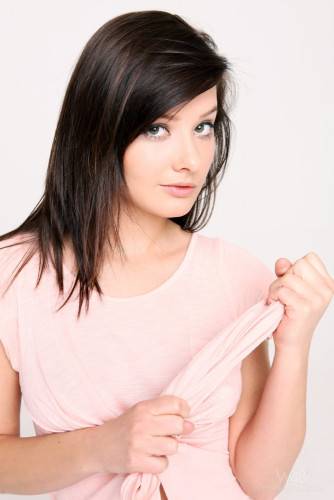 Teen Darling Anna Tatu Is Going To Make You Super Horny Just By Looking At The Camera. on nudepicso.com