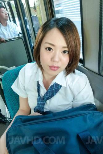 Sweet Asian Girl Yuna Satsuki Gets Into The Sex Disposal Of Nasty Men On Public Transport on nudepicso.com