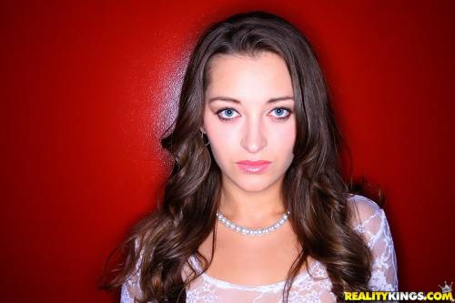 Hot american brunette cutie Dani Daniels in fancy pantyhose exhibits big knockers and sexy ass - Usa on nudepicso.com