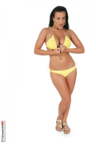 Big Titted Brunette Carmen Croft Losing Off Bikini And Posing On The Fit Ball Naked on nudepicso.com