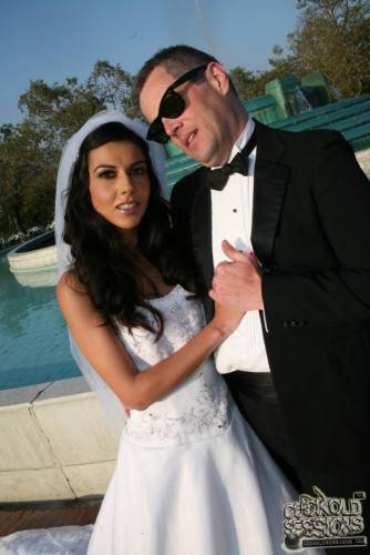 Pretty Bride Lou Charmelle Is Cheating Her Boyfriend With The Stiff Black Piston on nudepicso.com