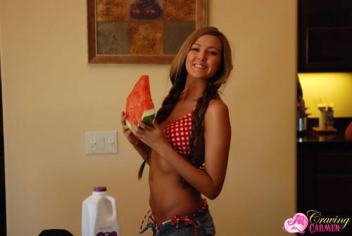 All The Babes Would Like To Be Like Craving Carmen In This Softcore Gallery. on nudepicso.com